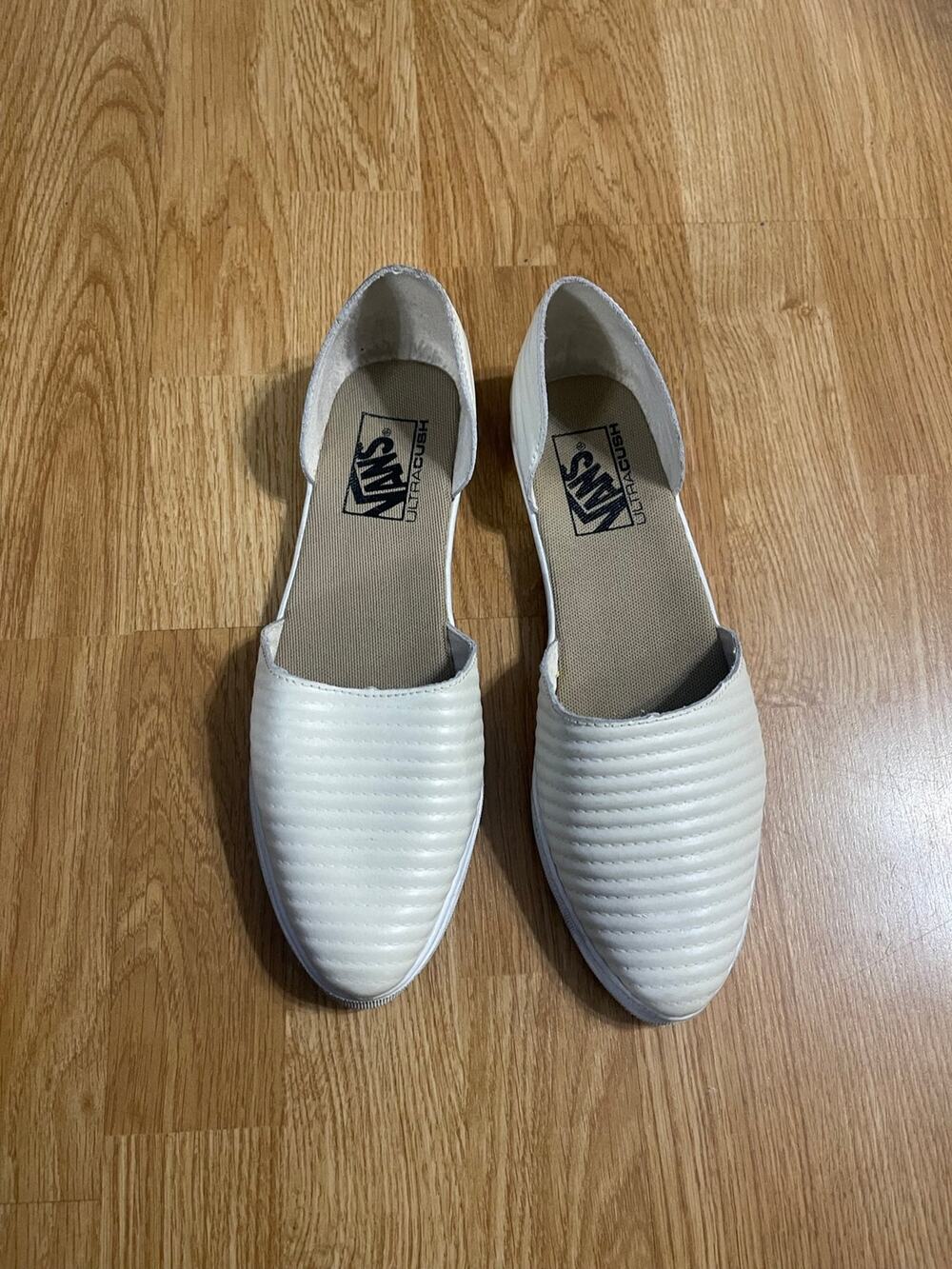 Vans Slip On Skimmer Moto Leather Birch
